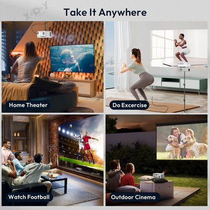 4K WiFi Smart Projector 800 Pro